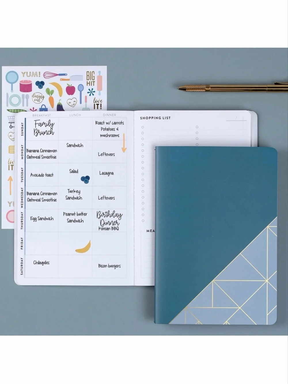 Erin Condren Focused Meal Petite Planner